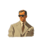 boss with a sunglasses（個別スタンプ：22）