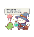 ねこさん先生のRPG風オプチャクエスト（個別スタンプ：5）