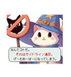 ねこさん先生のRPG風オプチャクエスト（個別スタンプ：25）