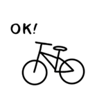 チャリで行く‼️ 1（個別スタンプ：5）