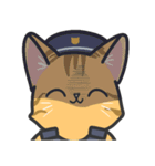 猫警察官の生涯（個別スタンプ：13）