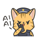 猫警察官の生涯（個別スタンプ：14）