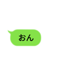 毎日使えるシンプルな若者言葉（個別スタンプ：38）