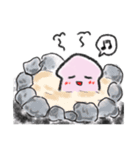 ある日のイカ（個別スタンプ：7）