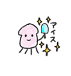ある日のイカ（個別スタンプ：19）
