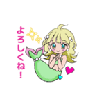 マーメイドのいずみちゃん＆あいちゃん①（個別スタンプ：5）