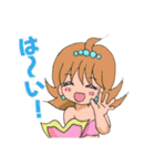 マーメイドのいずみちゃん＆あいちゃん①（個別スタンプ：9）