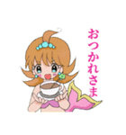 マーメイドのいずみちゃん＆あいちゃん①（個別スタンプ：10）