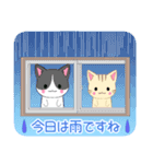 ちびにゃんこ11【夏】（個別スタンプ：11）