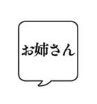 【呼びかけ/家族編】文字のみ吹き出し（個別スタンプ：9）