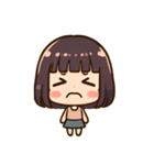 ミニマムな女の子（個別スタンプ：1）