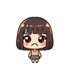 ミニマムな女の子（個別スタンプ：3）