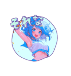 チアスタンプ('∇^d)（個別スタンプ：7）