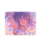 チアスタンプ('∇^d)（個別スタンプ：8）