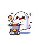 キュートなオバケのスタンプ（個別スタンプ：19）