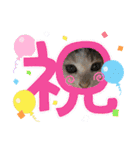 猫のニャースとしろちゃん（個別スタンプ：5）