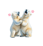 Twin polar bears（個別スタンプ：5）