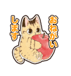 普段使いできそうな猫ちゃんのスタンプ集（個別スタンプ：6）