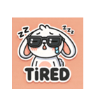 サングラスうさぎスタンプ（個別スタンプ：6）