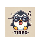 サングラスペンギンスタンプ（個別スタンプ：6）