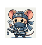 ニンジャのネズミスタンプ（個別スタンプ：8）