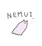 学生おばけねこ（個別スタンプ：8）