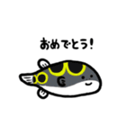 フググラフィックス（淡水フグ_01）（個別スタンプ：25）