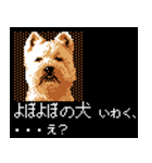 犬の軍師（8bitゲーム風）（個別スタンプ：7）