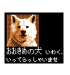 犬の軍師（8bitゲーム風）（個別スタンプ：12）