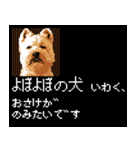 犬の軍師（8bitゲーム風）（個別スタンプ：31）