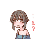 ななしのななこさん（個別スタンプ：4）