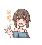 ななしのななこさん（個別スタンプ：22）