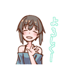 ななしのななこさん（個別スタンプ：24）