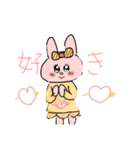 好きぴ用LINEスタンプ    ①(アニマル)（個別スタンプ：3）