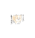 雑種犬のイラストスタンプ（個別スタンプ：6）