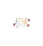 雑種犬のイラストスタンプ（個別スタンプ：22）