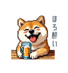 友達と飲みたい柴犬【酒クズ・おもしろい】（個別スタンプ：31）