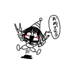 シロクロだね！！！センガちゃんず（個別スタンプ：2）