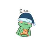 キュートなカエルの日常（個別スタンプ：16）