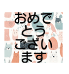 毎日の挨拶＊デカ文字北欧おしゃれかわいい（個別スタンプ：33）