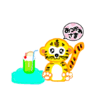 熱血トラちゃんの、熱い夏の思い出（個別スタンプ：8）