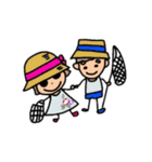 H＆Kチャンネルin2024～夏休みver～（個別スタンプ：15）