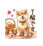 癒しの柴犬の日常（個別スタンプ：13）