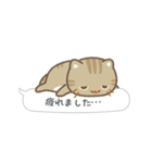 動く！ふきだしと3びきのねこ♪（個別スタンプ：16）