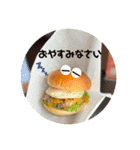 おこ家バーガーくん①（個別スタンプ：9）