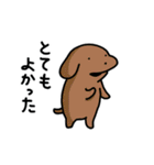 犬の気軽なリアクション（個別スタンプ：19）