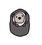 ハムのかわいい友達スタンプ 第1弾＋（個別スタンプ：1）