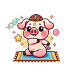 コブタの美容ライフ（個別スタンプ：3）