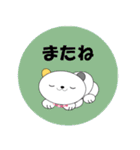 仲良し猫たちの日常-基本スタンプセット-（個別スタンプ：25）