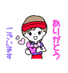 テニスガール♡Dreams come true（個別スタンプ：10）